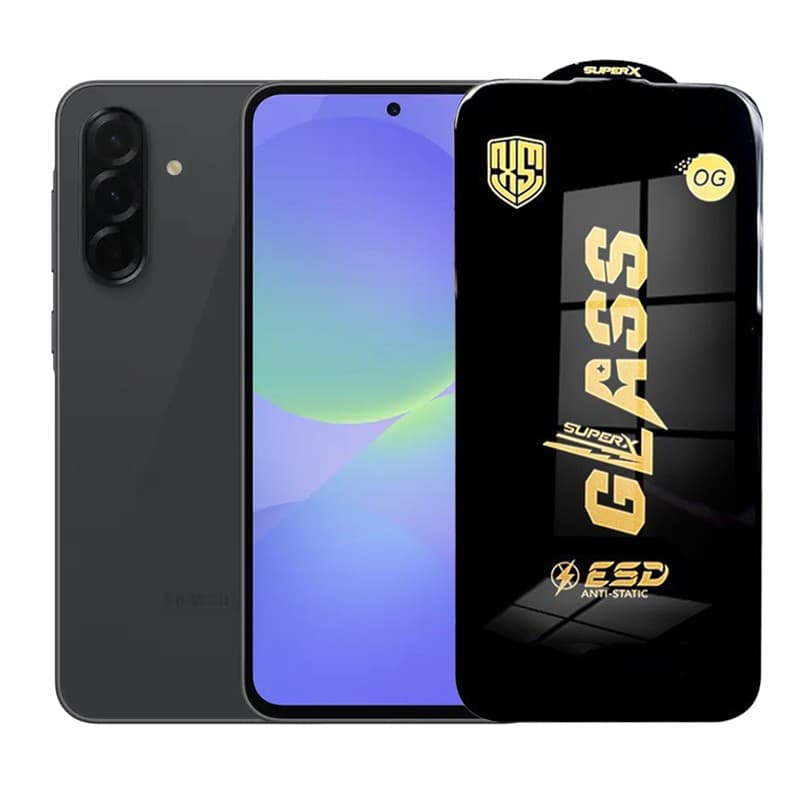 Folie de Protectie pentru Samsung Galaxy A36, Flippy, Sticla Securizata ESD, Margini Negre, Rezistenta la Zgirieturi